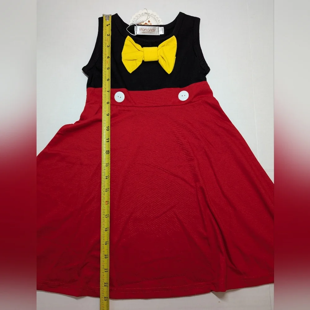 Girl's Minnie Mouse Inspired Twirl Dress